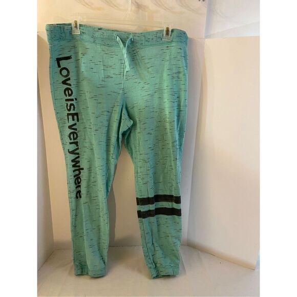 Life is Good joggers sweatpants 1x? "Love is Everywhere" - Picture 1 of 5